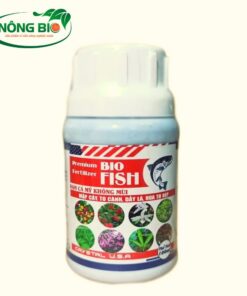 Đạm cá Mỹ Bio Fish là phân bón hữu cơ được sản xuất từ 100% bột cá, cung cấp cho cây trồng nguồn dinh dưỡng thiết yếu, hỗ trợ giúp thân cây to mập, dày lá, hoa to đẹp. 