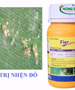 Fier 500SC là thuốc trừ nhện thế hệ mới, có nguồn gốc sinh học, được nhiều nhà nông tin tưởng lựa chọn. Sản phẩm này chứa hoạt chất diafenthiuron 500g/l, có tác dụng tiếp xúc, vị độc và khả năng thẩm sâu hiệu quả.